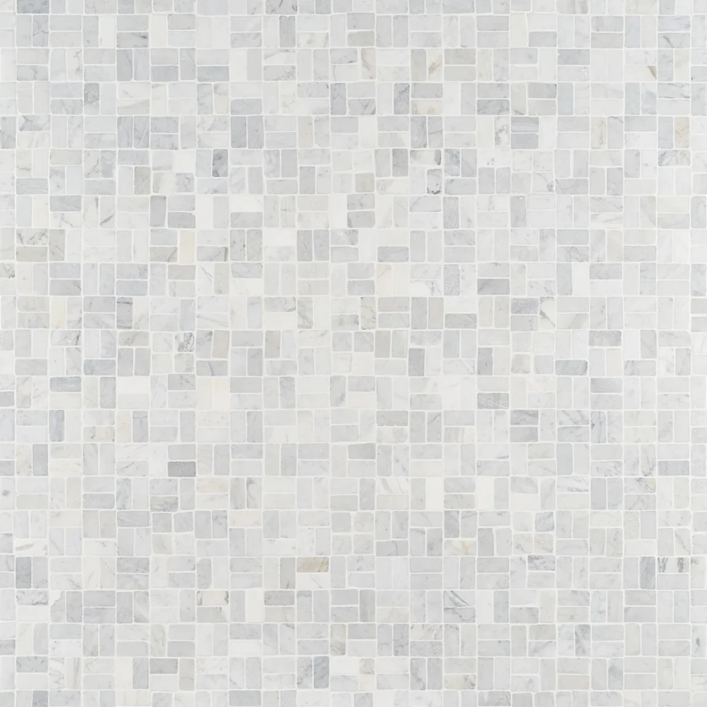 Nature Antique Carrara Mosaic Layout01
