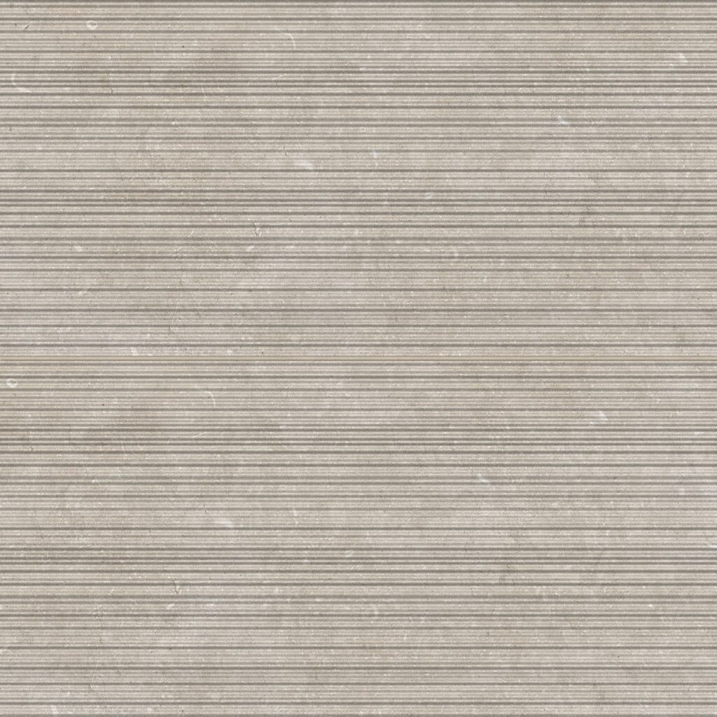 Oda 24 x 48 Soft Textured Matte Ceramic Coast Deco in Light layout