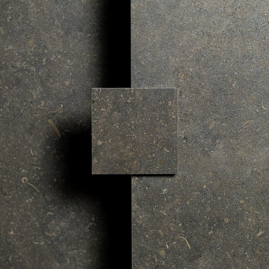 Oda 4 x 4 Soft Textured Matte Porcelain Offset Mosaic in Classic layout