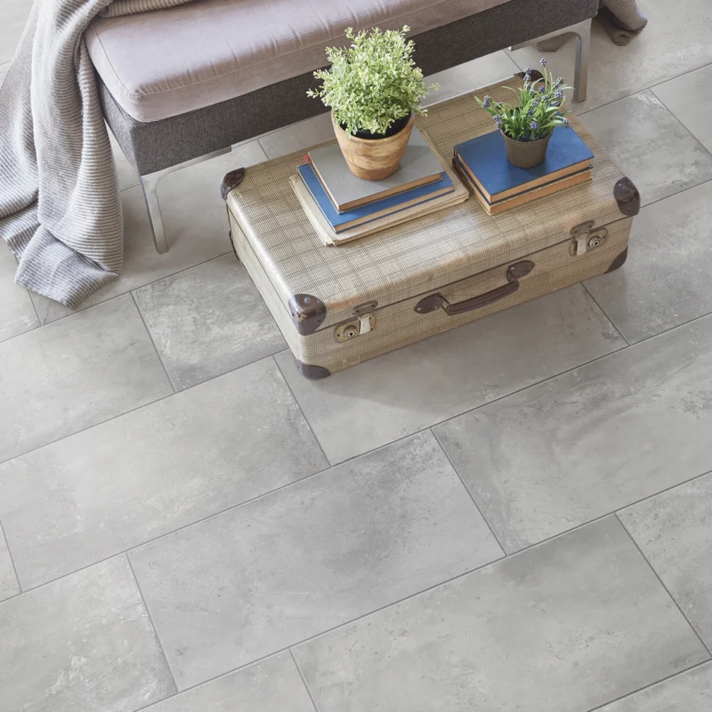 +One 12 x 24 Matte Porcelain Field Tile in Ash sample