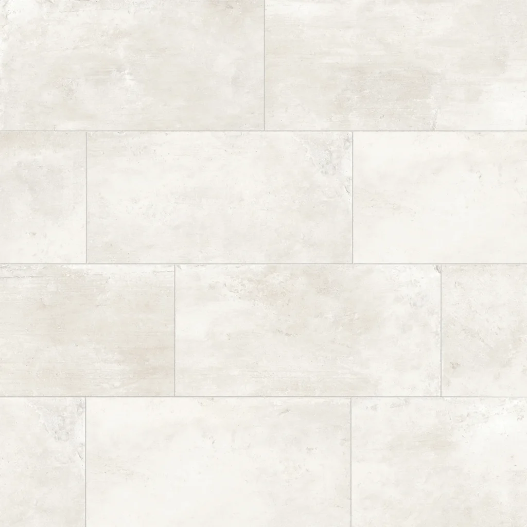 +One 12 x 24 Matte Porcelain Field Tile in Chalk