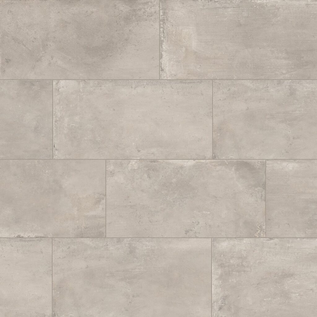 +One 12 x 24 Matte Porcelain Field Tile in Greige