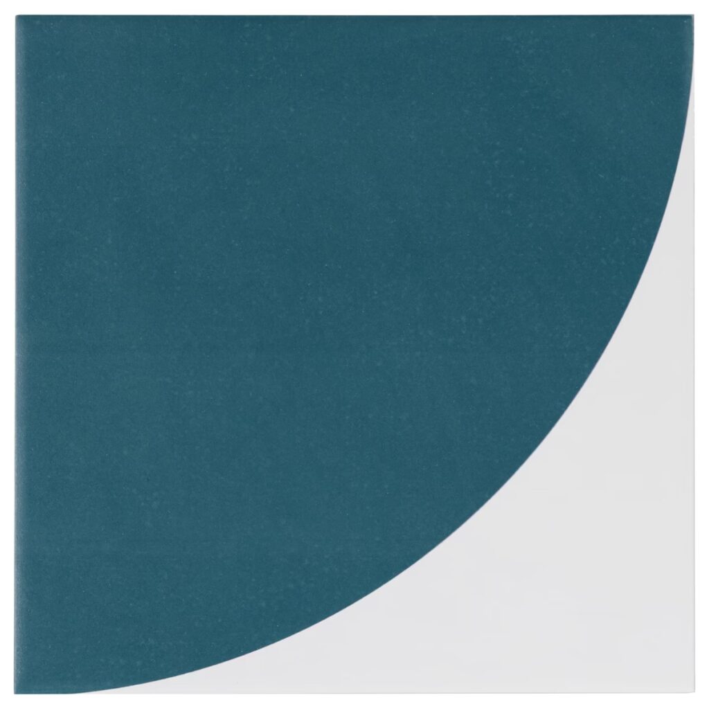 Stacy Garcia Maddox Deco Teal Blue 8X8