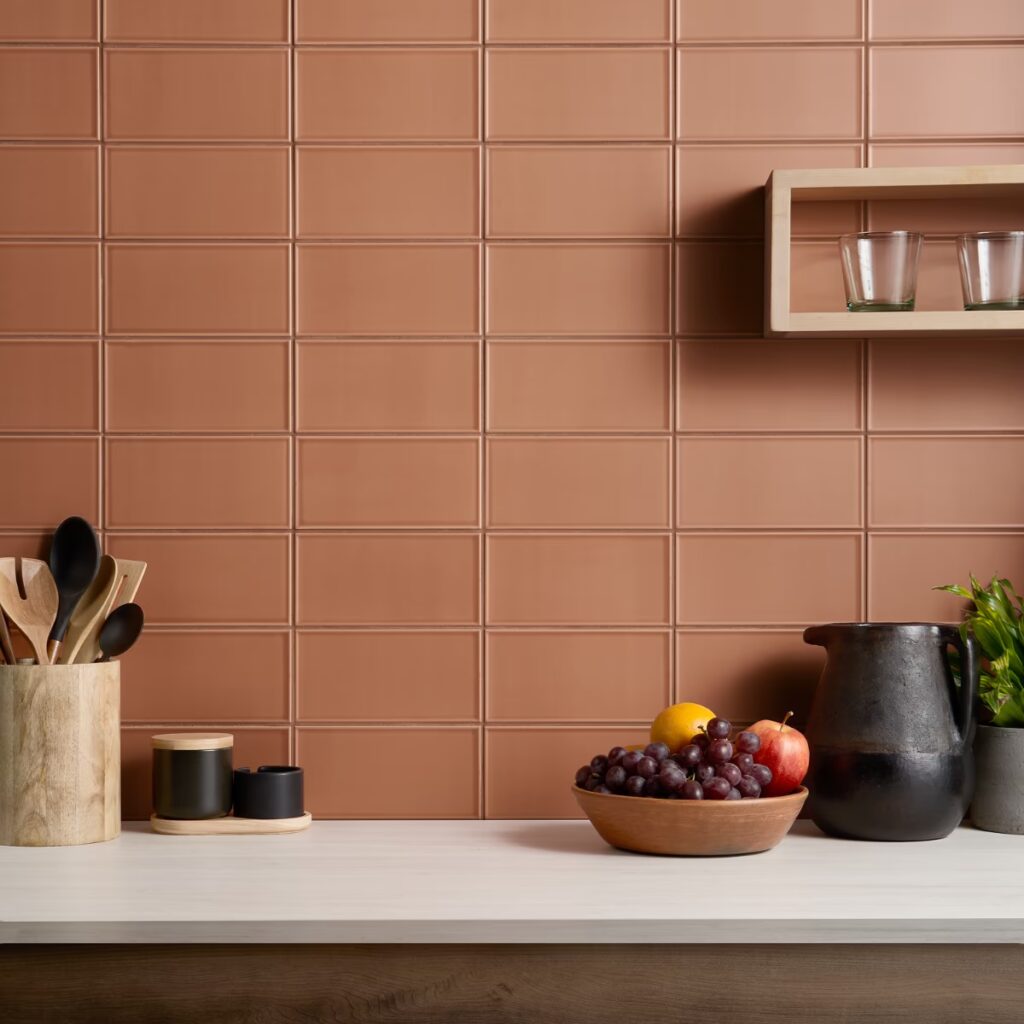 Stacy Garcia Maddox Frame Terracotta Orange 4X8 Roomscene01