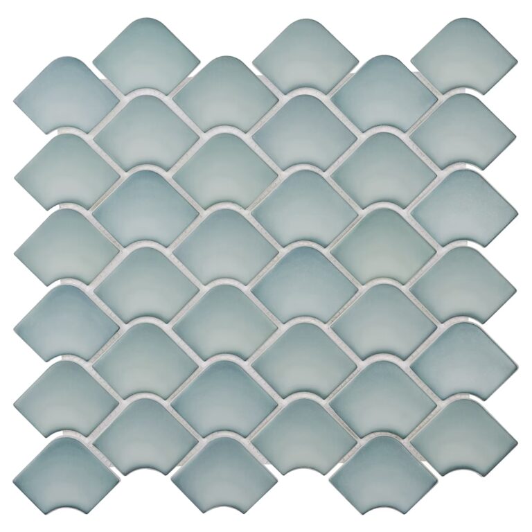 Suki Blue 2X3 Fish Scale