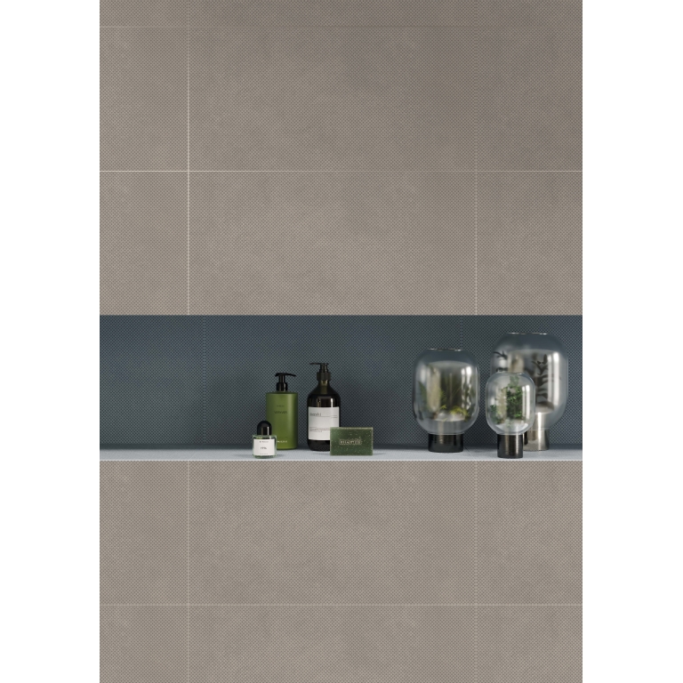 AGIO - 12X24 KNIT, AFFUM, MATTE wall sample