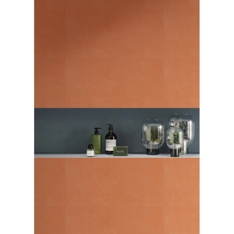 AGIO - 12X24 KNIT, GRANATA, MATTE wall sample