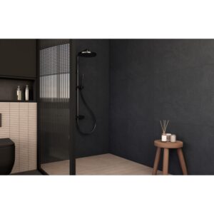 AGIO - 24X47 KNIT, LAVA, MATTE bathroom setting