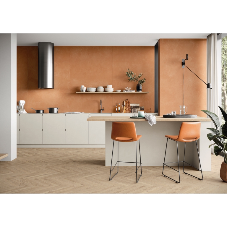 AGIO - 47X109 SLIM, GRANATA, MATTE kitchen wall