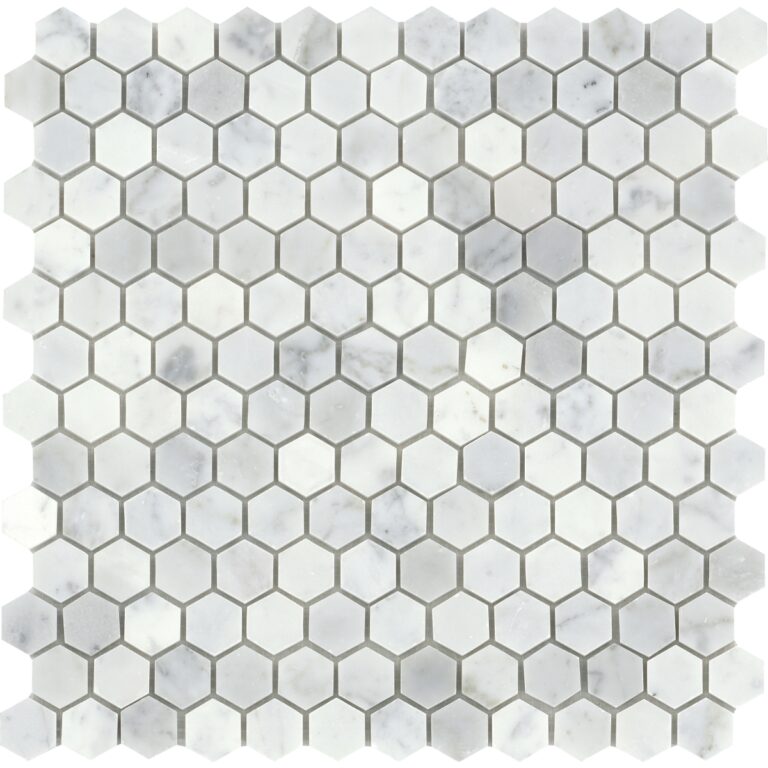 BIANCO GIOIA 0.5X1:12X12 Hex NANTES
