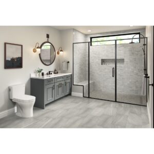 BIANCO GIOIA 0.5X1:12X12 Hex NANTES Roomscene04